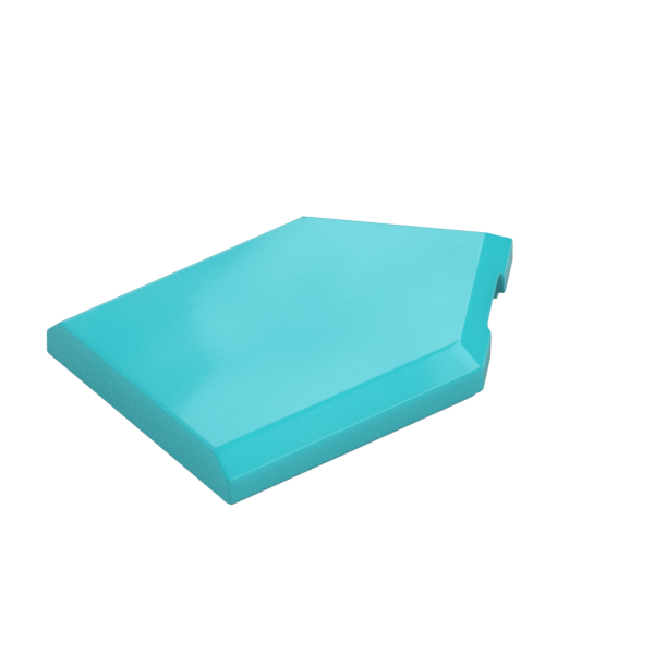 FLAT TILE 2X3 W/ ANGLE