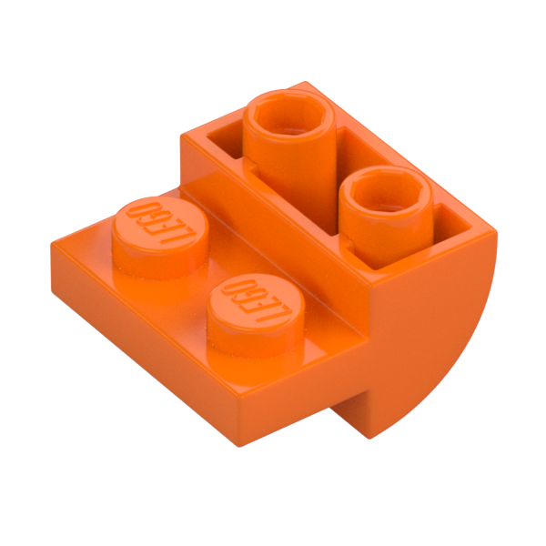 BRICK 2X2X1 INV. BOW, W/ CUT OUT