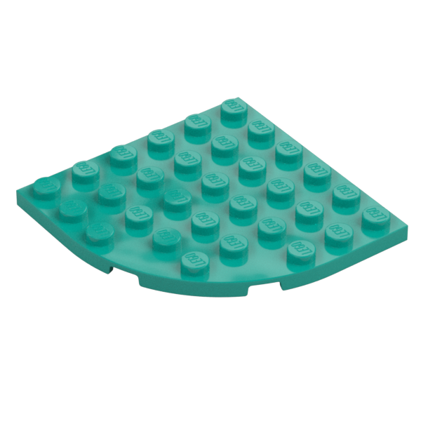 PLATE 6X6 W. BOW