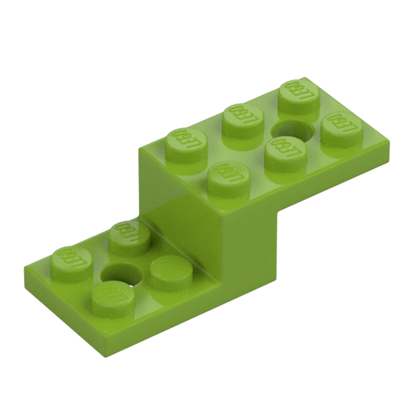 STONE 1X2X1 1/3 W. 2 PLATES 2X2