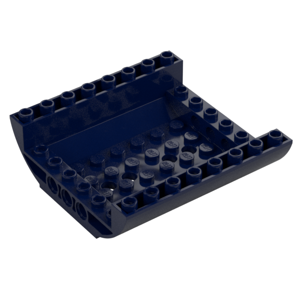 BOW BOTTOM 8X8X2 Ø4.85
