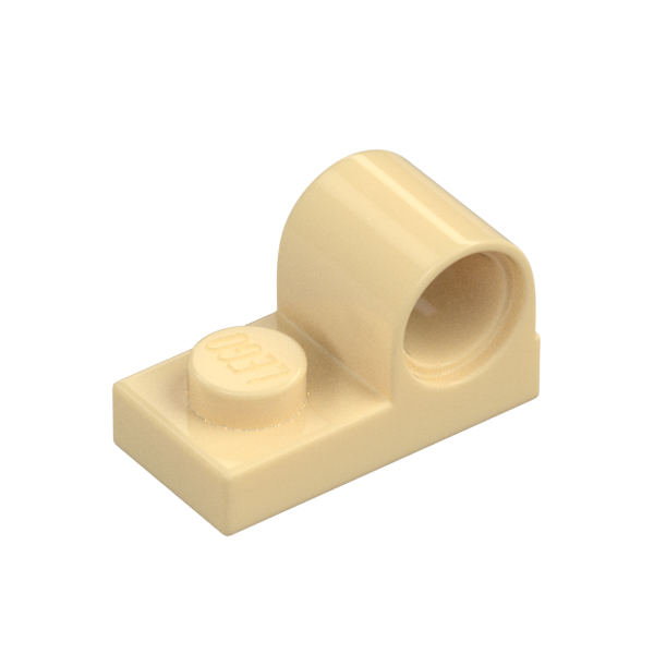 PLATE 1X2 W. HOR. HOLE Ø 4.8