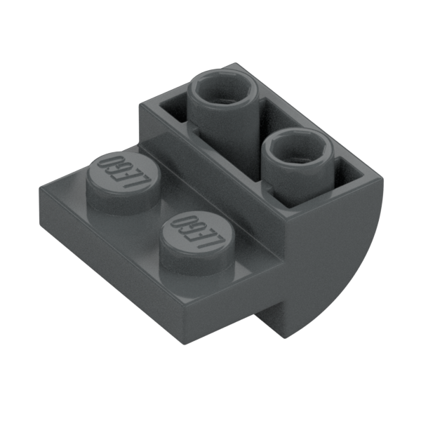 BRICK 2X2X1 INV. BOW, W/ CUT OUT