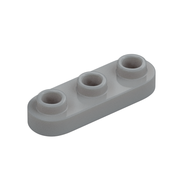 PLATE 1X3, ROUNDED, NO. 1