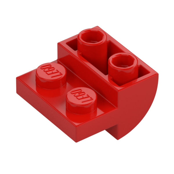BRICK 2X2X1 INV. BOW, W/ CUT OUT