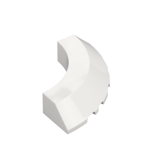1/4 CONE 5X5, W/ CUTOUT