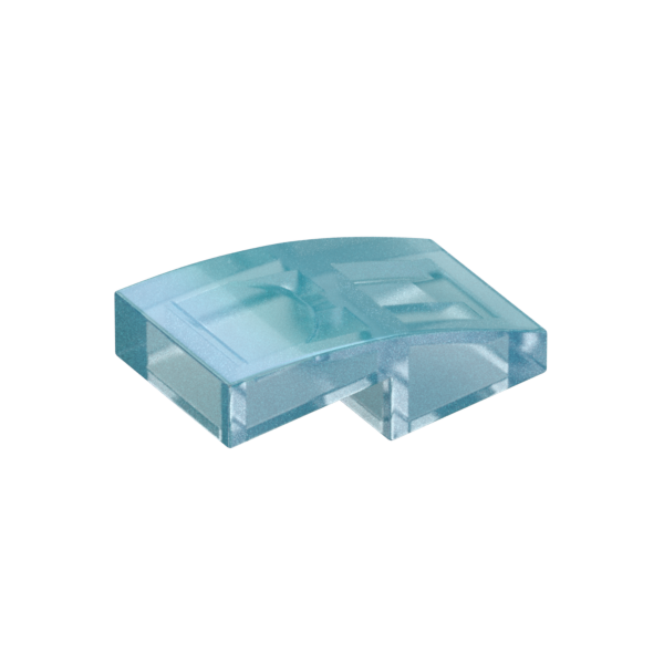 PLATE W. BOW 1X2X2/3