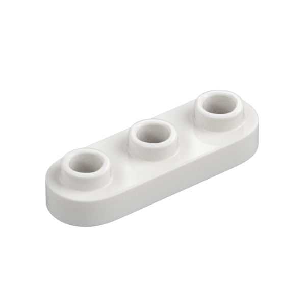 PLATE 1X3, ROUNDED, NO. 1