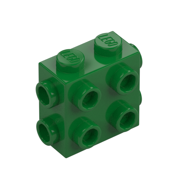 BRICK 1X2X1 2/3, W/ 8 KNOBS