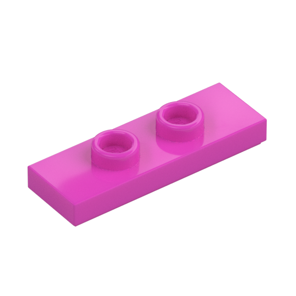 PLATE 1X3 W/ 2 KNOBS
