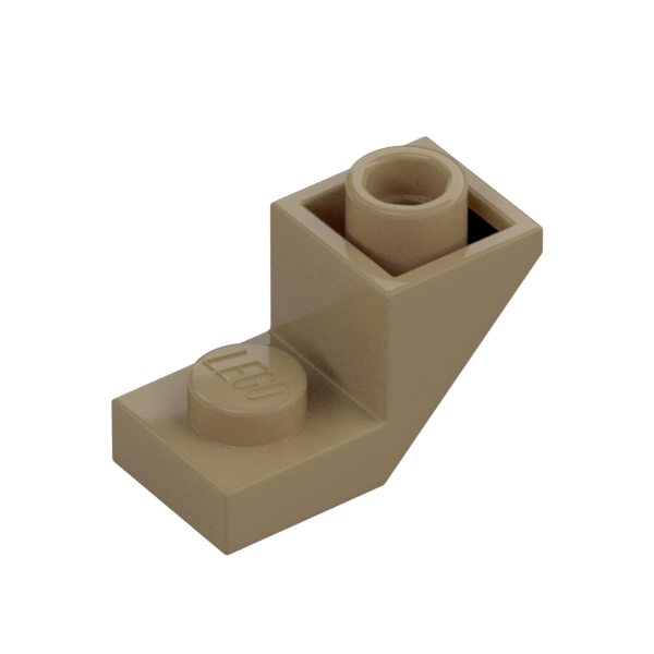 ROOF TILE 1X2, INVERTED, DEG. 45, W/ CUT