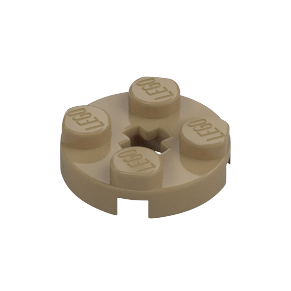 PLATE 2X2 ROUND