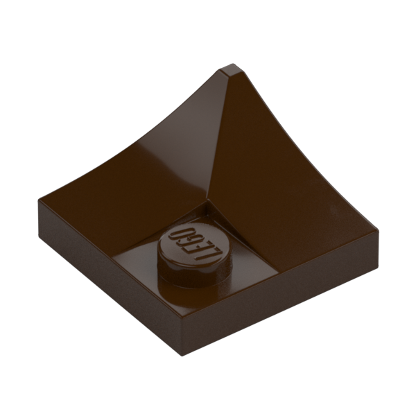PLATE 2X2X2/3, BOW, INVERTED BOW