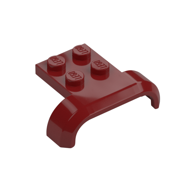 MUDGUARD 3X4, W/ PLATE, NO. 1