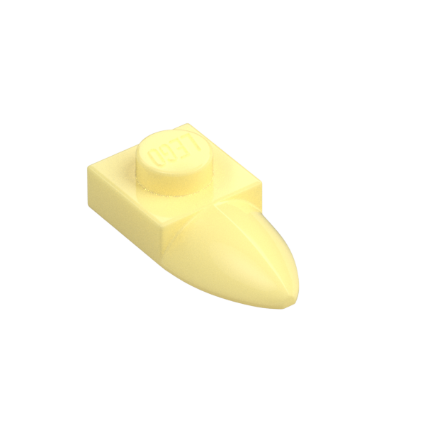 PLATE 1X1 W/TOOTH