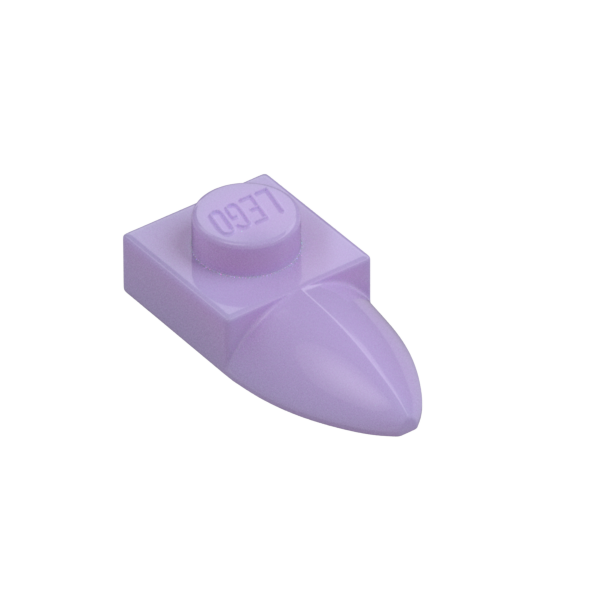 PLATE 1X1 W/TOOTH