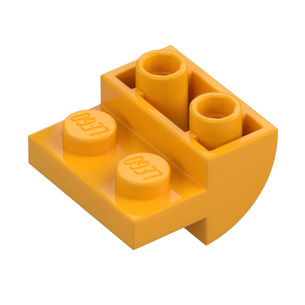 BRICK 2X2X1 INV. BOW, W/ CUT OUT