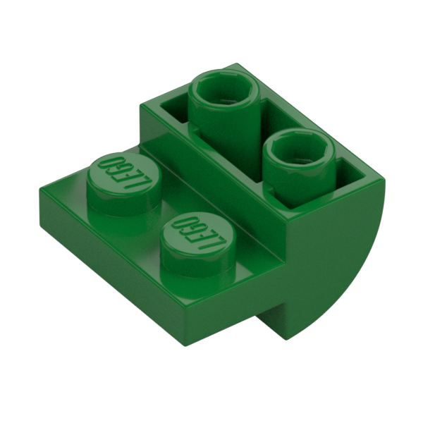 BRICK 2X2X1 INV. BOW, W/ CUT OUT
