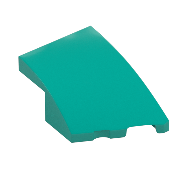 BRICK 2X3, OUTSIDE BOW, RIGHT