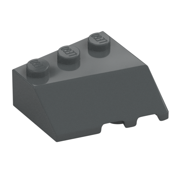 LEFT ROOF TILE 3X3, DEG. 45/18/45