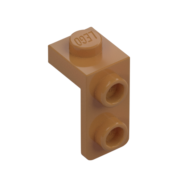 PLATE 1X1, W/ 1.5 PLATE 1X2, DOWNWARDS