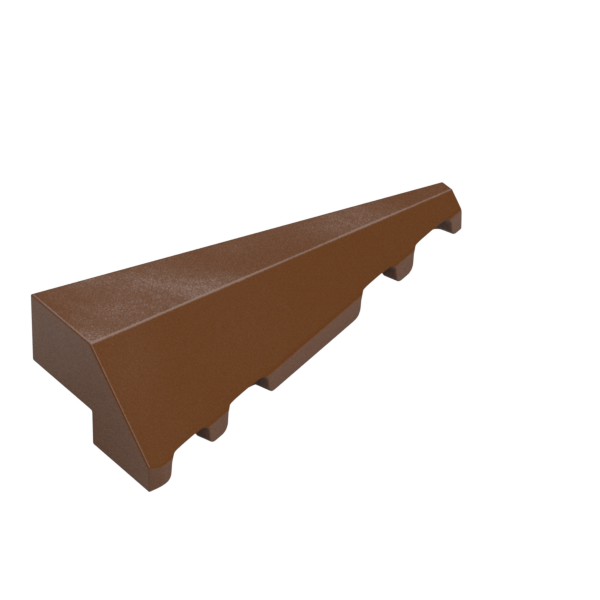 RIGHT ROOF TILE 2X5, 45 DEG.