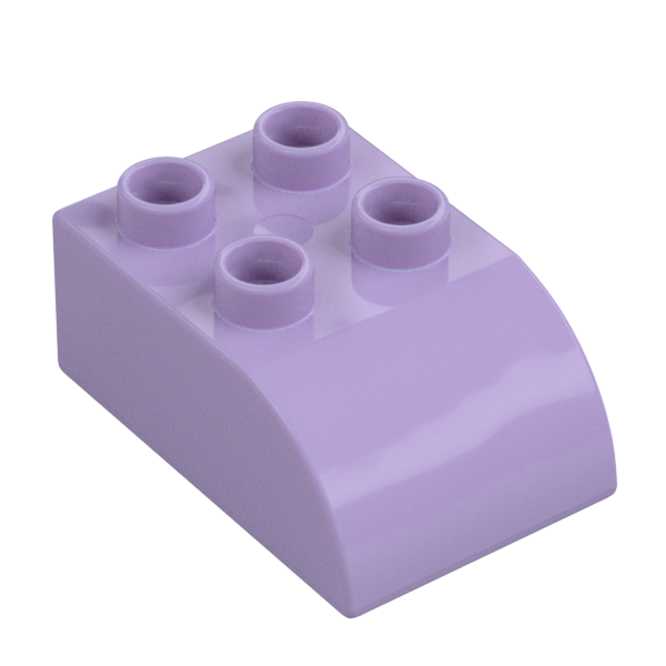 DUPLO BRICK, BOW 2X3X1