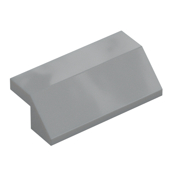 ROOF TILE 2X4, DEG. 45, W/O KNOBS