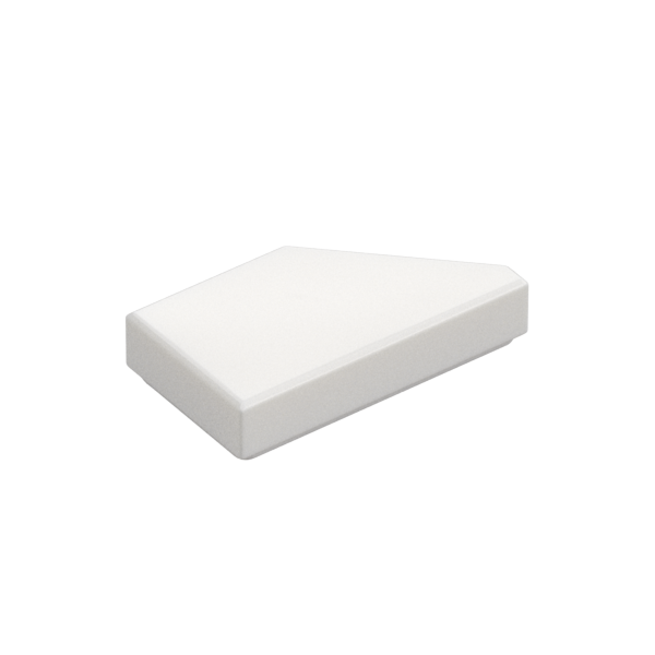 TILE 1X2, DEG. 45, CUT, LEFT