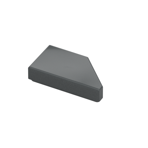 TILE 1X2, DEG. 45, CUT, LEFT