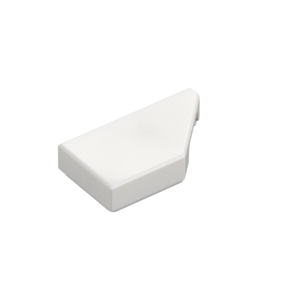 TILE 1X2, DEG. 45, CUT, RIGHT