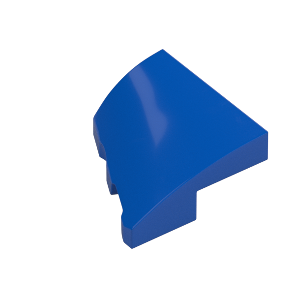 PLATE 2X2X2/3, HALF BOW W/ CUT, RIGHT