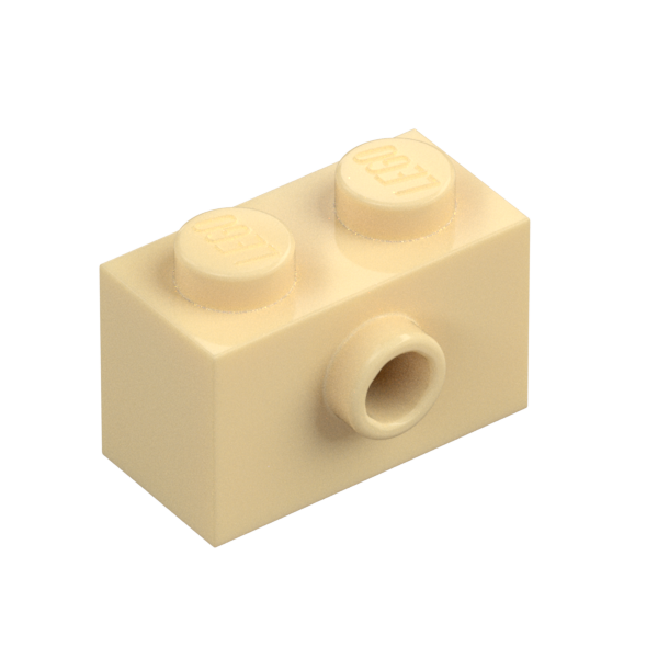 BRICK 1X2 W/ 1 KNOB
