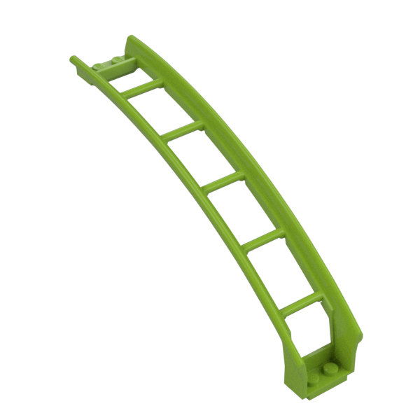 RAIL 2X16X6, BOW, W/ 3.2 SHAFT