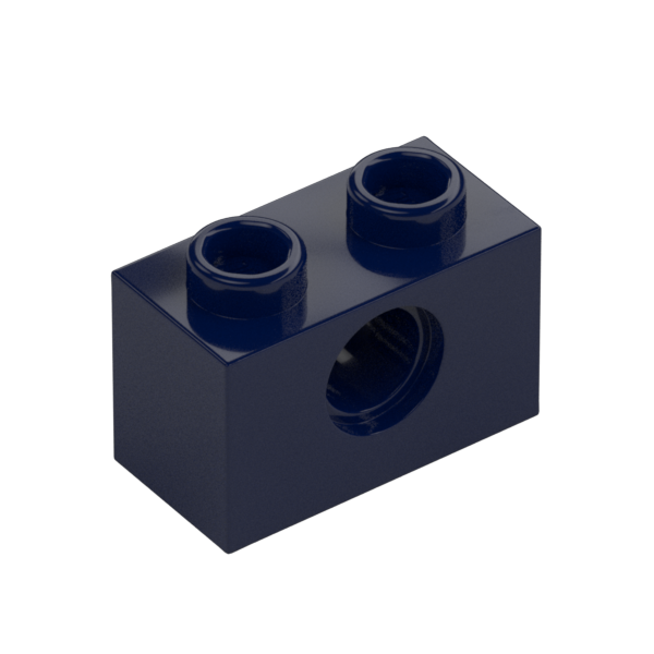 TECHNIC BRICK 1X2, Ø4.9