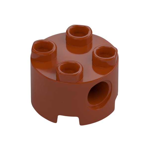 BRICK 2X2 ROUND WITH HOLE Ø4,85