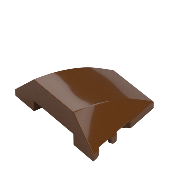BRICK 4X3 W. BOW/ANGLE
