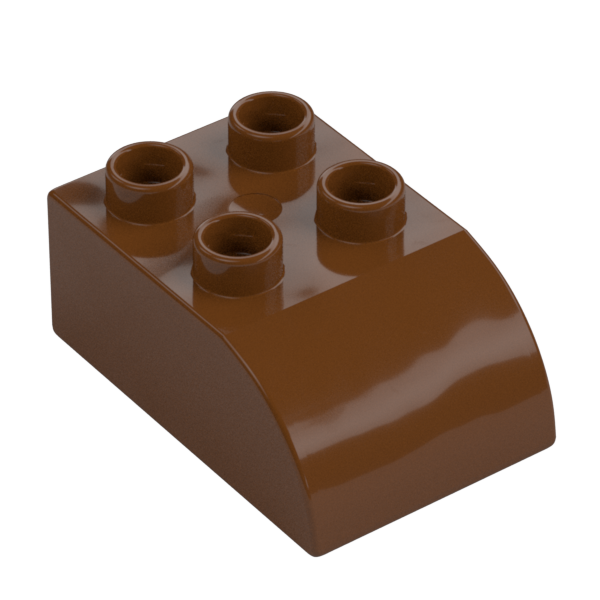 DUPLO BRICK, BOW 2X3X1