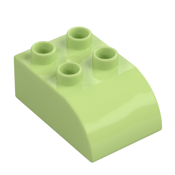 DUPLO BRICK, BOW 2X3X1