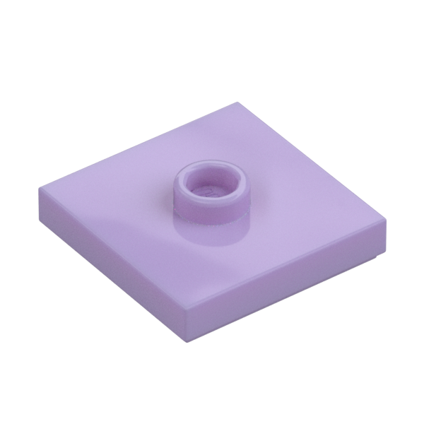 PLATE 2X2 W 1 KNOB