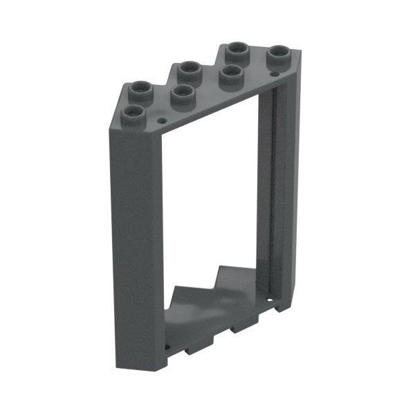 WALL 4X4X6, DEG. 45., NO. 1