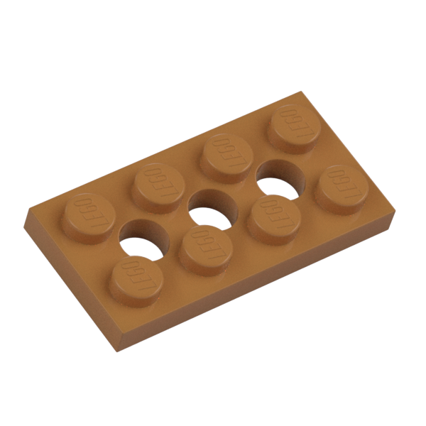 PLATE 2X4, 3XØ4.9