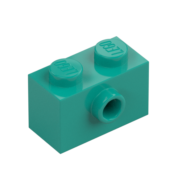 BRICK 1X2 W/ 1 KNOB