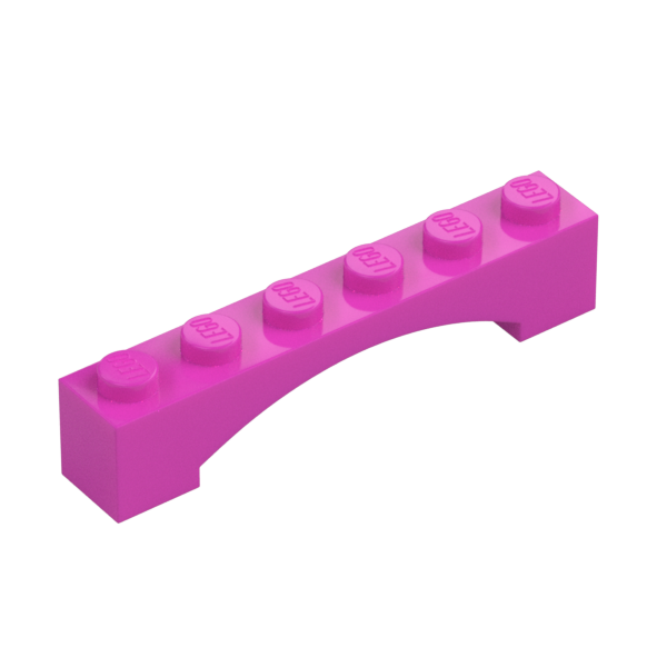 BRICK 1X6 W/INSIDE BOW