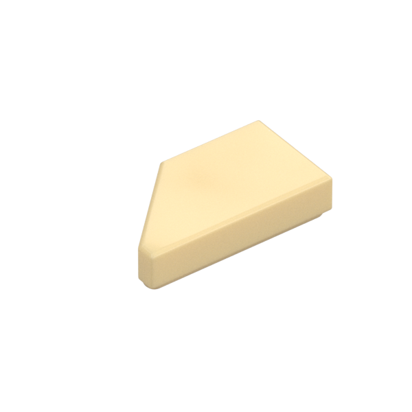 TILE 1X2, DEG. 45, CUT, RIGHT