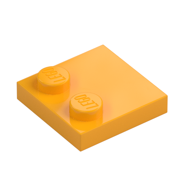 PLATE 2X2, W/ REDUCED KNOBS