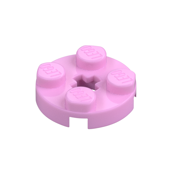 PLATE 2X2 ROUND