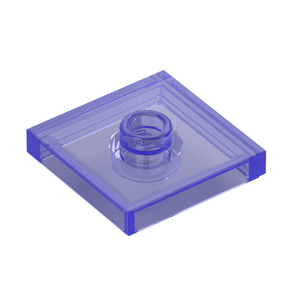 PLATE 2X2 W 1 KNOB