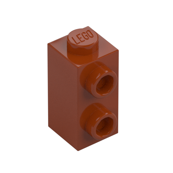 BRICK 1X1X1 2/3, W/ VERT. KNOBS