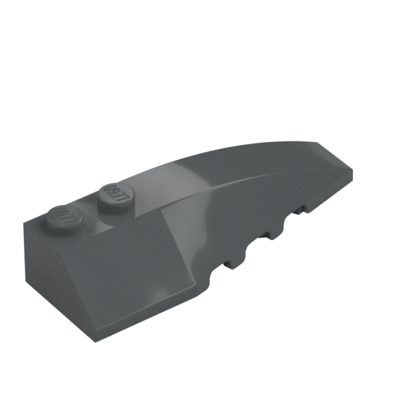 RIGHT SHELL 2X6 W/ BOW W/ ANGLE